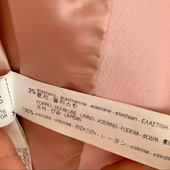 Zara Light Pink Spring Jacket - Extra Small - Picture 7 of 9